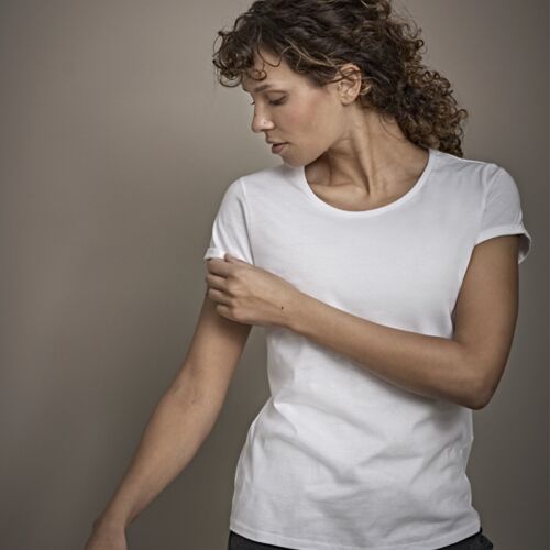 Tee Jays Ladies Roll-Up T-Shirt Thumbnail