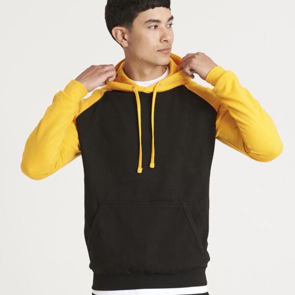 DOJO -  AWDis Baseball Hoodie Thumbnail