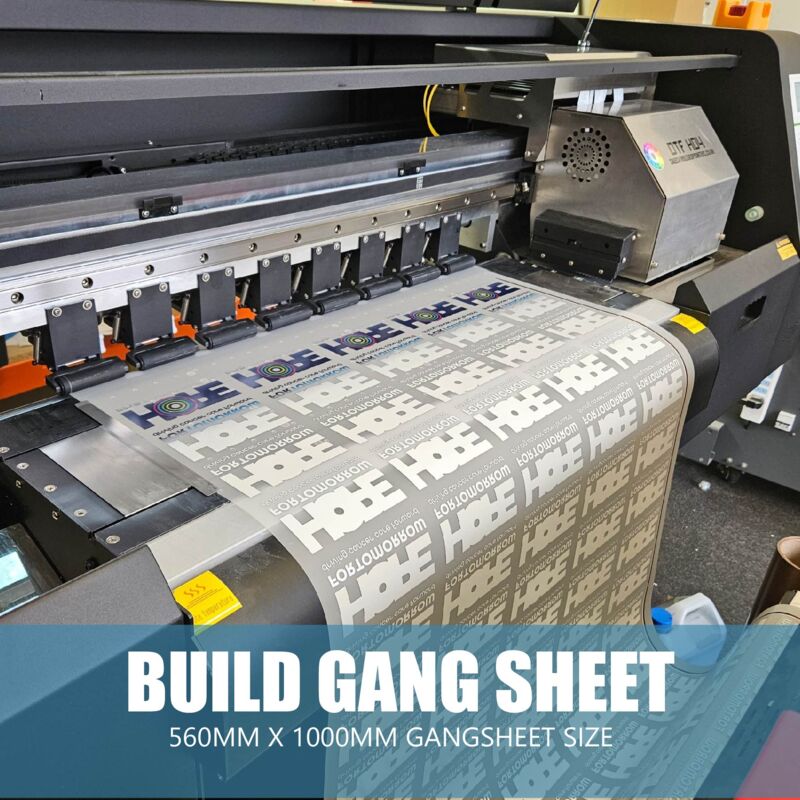 UPLOAD YOUR ARTWORKS INTO DESIGNER - 56cm x 100cm - BUILD GANG SHEET HERE Thumbnail