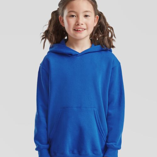 Fruit Loom Kids Hooded Sweat. Thumbnail