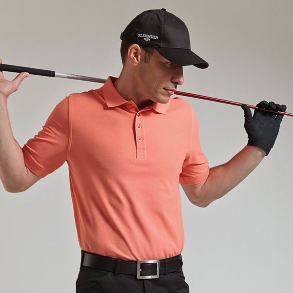 Glenmuir Plain Mercerised Polo Shirt Thumbnail