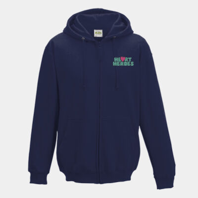 Heart Heroes Embroidered Zip Hoodie - Jh050 Thumbnail