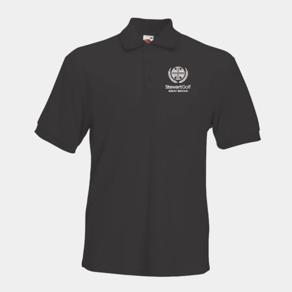 SS27 - Fruit of the Loom Heavy Poly/Cotton Piqué Polo Shirt Thumbnail