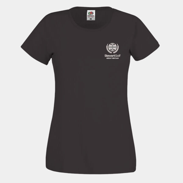 SS712 - Fruit Loom Lady Fit Value Vneck T-shirt Thumbnail