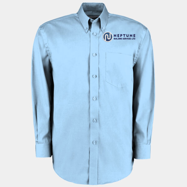 Kustom Kit Long Sleeve Classic Fit Business Shirt Thumbnail