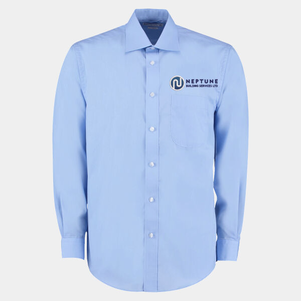 Kustom Kit Long Sleeve Classic Fit Business Shirt Thumbnail