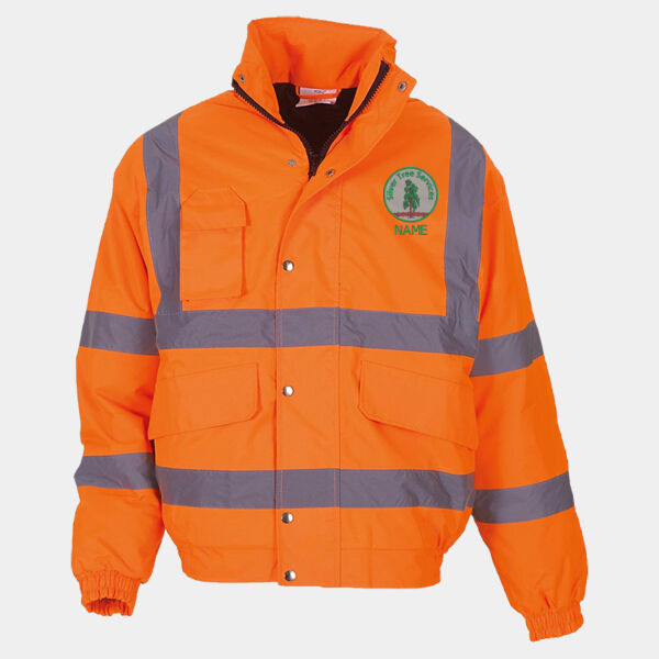 Embroidered - Yoko Classic Bomber Jacket - YK200 Thumbnail