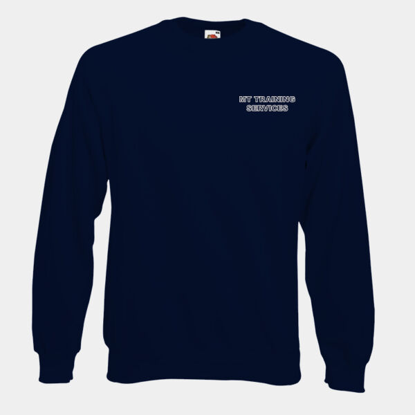 Embroidered - Fruit Loom Raglan Sweatshirt Thumbnail