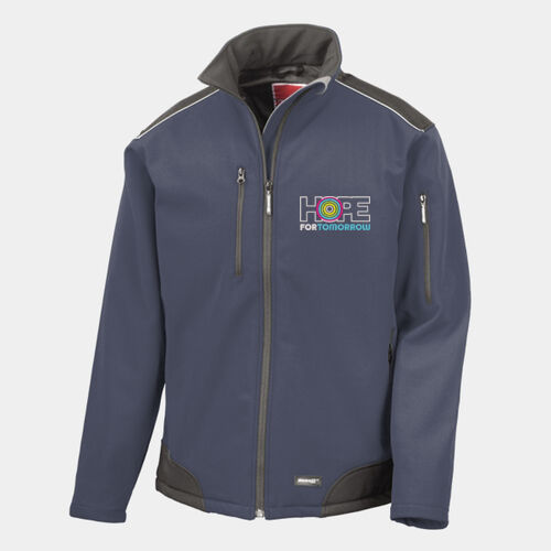 Embroidered  - Result Work-Guard Ripstop Soft Shell Jacket Thumbnail