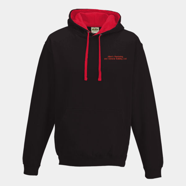 Embroidered  - AWDis Varsity Hoodie Thumbnail