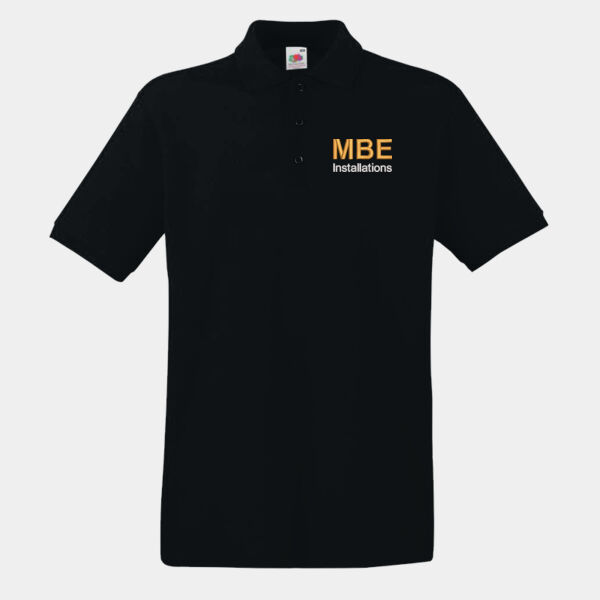 Embroidered  - Fruit Loom Premium Pique Polo Thumbnail