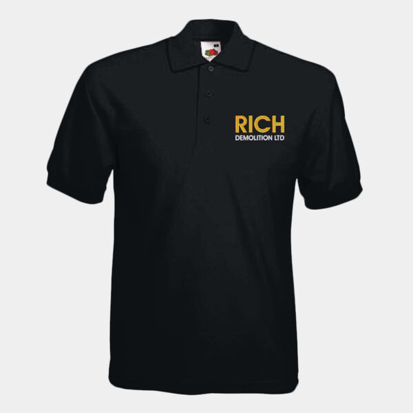 Embroidered  - Fruit Loom 65/35 Pique Polo Thumbnail