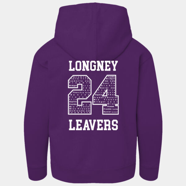 LONGLEY Leavers 2024 - Gildan Kids Heavy Blend Hooded Sweatshirt Thumbnail