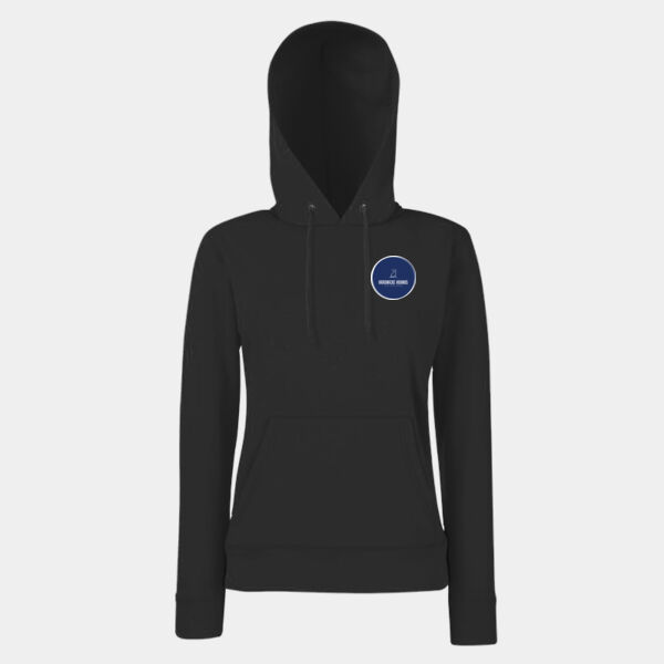 Print - Fruit Loom Lady Fit Hooded Swt Thumbnail