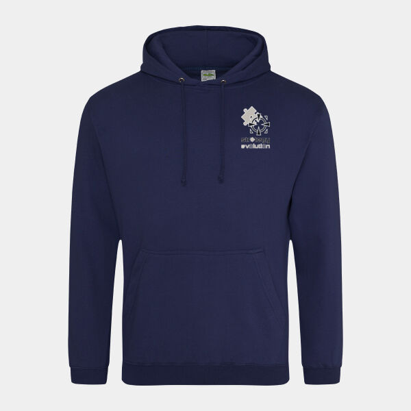 Printed 2 Logos - AWDis College Hoodie Thumbnail