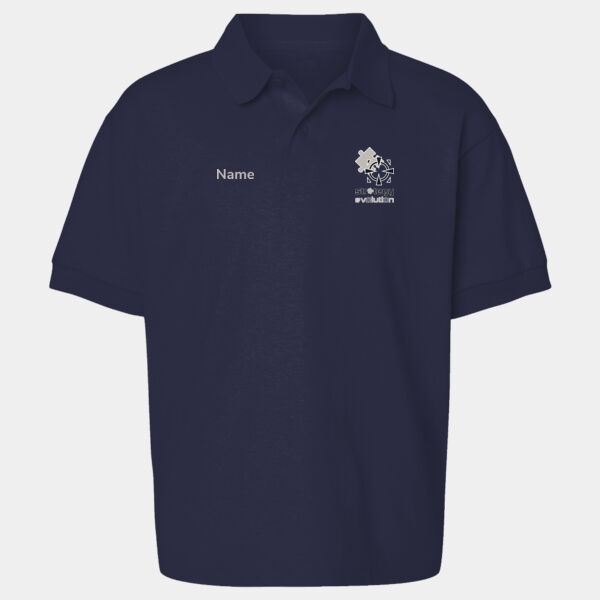 Name Printed + 2 Logos - Kids cool polo Thumbnail
