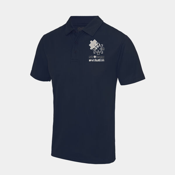 Printed 2 Logos - Cool polo Thumbnail