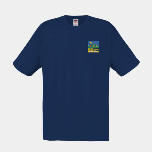 Embroidered - Fruit of the Loom Original T-Shirt Thumbnail