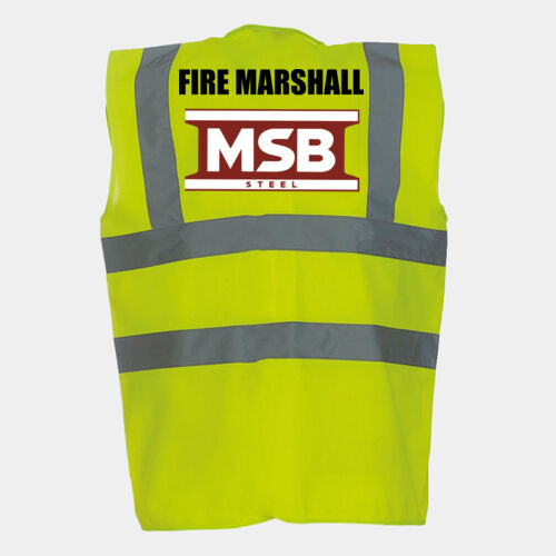 Back Print Only - MSB FIRE MARSHALL Thumbnail