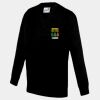 AWDis Academy Kids V Neck Sweatshirt Thumbnail