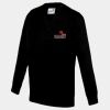 AWDis Academy Kids V Neck Sweatshirt Thumbnail