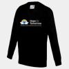AWDis Academy Kids V Neck Sweatshirt Thumbnail