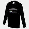 AWDis Academy Kids V Neck Sweatshirt Thumbnail