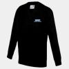 AWDis Academy Kids V Neck Sweatshirt Thumbnail