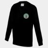 AWDis Academy Kids V Neck Sweatshirt Thumbnail