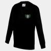 AWDis Academy Kids V Neck Sweatshirt Thumbnail