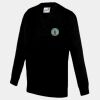 AWDis Academy Kids V Neck Sweatshirt Thumbnail