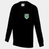 AWDis Academy Kids V Neck Sweatshirt Thumbnail