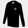 AWDis Academy Kids V Neck Sweatshirt Thumbnail