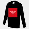 AWDis Academy Kids V Neck Sweatshirt Thumbnail