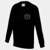 AWDis Academy Kids V Neck Sweatshirt Thumbnail