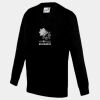 AWDis Academy Kids V Neck Sweatshirt Thumbnail