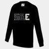 AWDis Academy Kids V Neck Sweatshirt Thumbnail