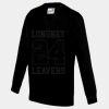AWDis Academy Kids V Neck Sweatshirt Thumbnail